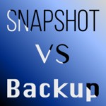 Snapshot vs Backup