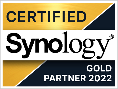 Certified Synology Gold Partner 2022